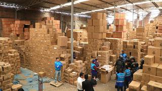 Municipalidad de Lima interviene almacén clandestino con 100 toneladas de juguetes en Barrios Altos