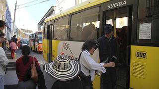Arequipa: Aumenta tarifa del pasaje urbano en 100% y municipio evalúa sanción
