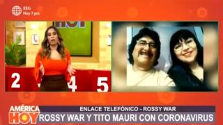 Rossy War reveló que ella, Tito Mauri y sus hijos se contagiaron de COVID-19 | VIDEO
