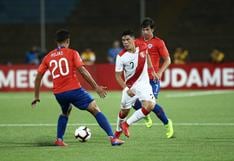 Perú perdió 3-2 ante Chile en el hexagonal final del Sudamericano Sub 17