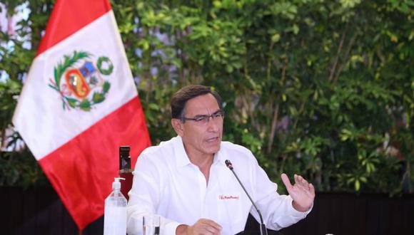Martín Vizcarra no brindará conferencia de prensa. (Foto: Presidencial)