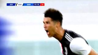 El gol de laboratorio de Cristiano Ronaldo que le puede dar el título de la Serie A a Juventus [VIDEO]