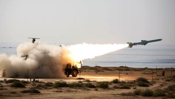 SUBE LA TENSIÓN. Irán lanzó más misiles en el Golfo Pérsico ante la preocupación de Occidente. (Reuters)