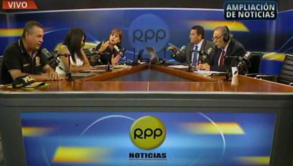 Daniel Urresti y Tania Quispe fueron entrevistado por Patricia del Río. (RPP TV)