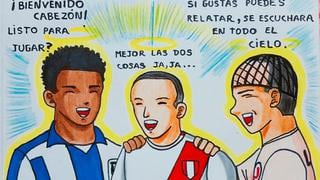 Conoce al chico detrás de las historietas de la selección peruana al estilo de 'Los Supercampeones' [VIDEO]