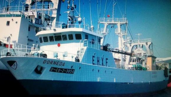 Los tripulantes del buque Dornera fueron encontrados en dos balsas  una lancha. (Clarín)