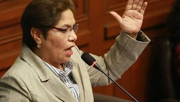 Luz Salgado integra la Comisión Permanente del Congreso de la República. (Foto: GEC)