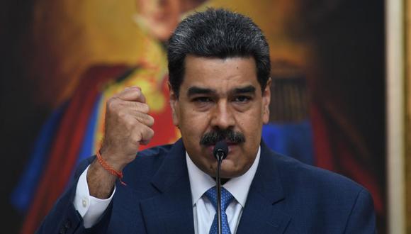 Nicolás Maduro, presidente de Venezuela, asegura que plan de ataque a su país se planeó en la Casa Blanca. (Foto: AFP/YURI CORTEZ)