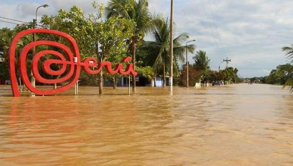 Panorama desolador en Iñapari por las inundaciones. (Facebook Deyvi Mestanza Isuiza)