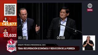 Debate Equipos Técnicos JNE: Carranza sobre plan de Perú Libre y el modelo venezolano