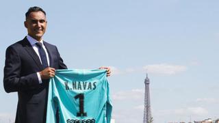 Keylor Navas fue confirmado como refuerzo del PSG