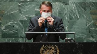 Jair Bolsonaro defiende el tratamiento precoz contra el COVID-19 en la ONU