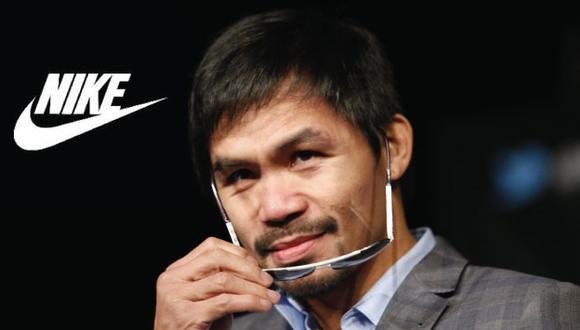 Nike le mete un 'gancho' a Manny Pacquiao tras comentarios homofóbicos. (AFP)