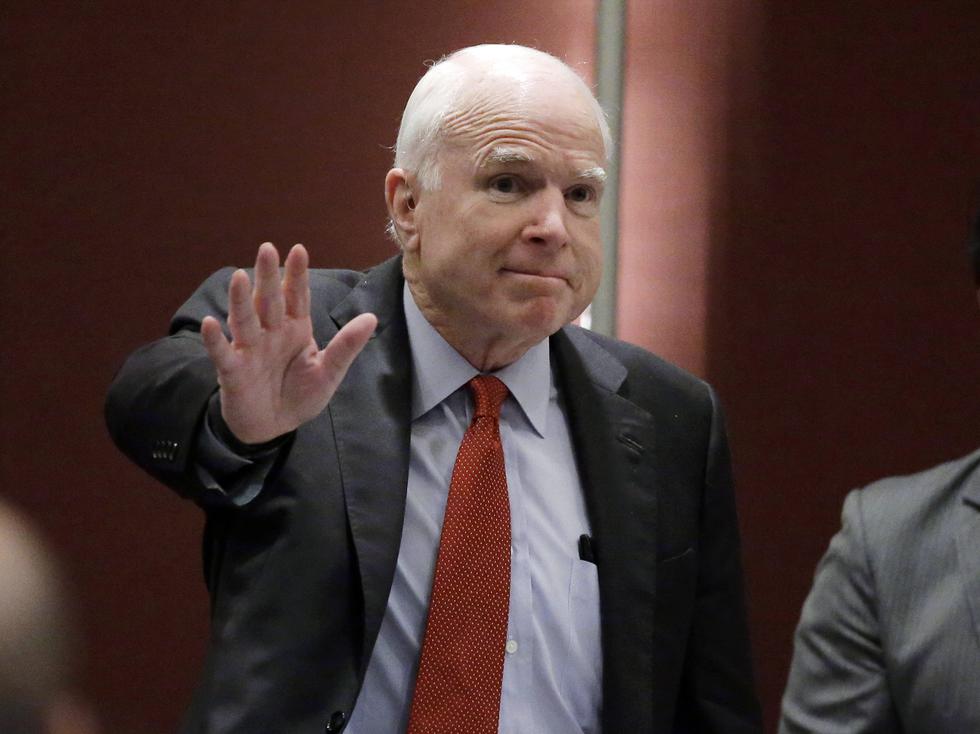 FOTOS | El senador estadounidense John McCain, quien falleció hoy a los 81 años de cáncer cerebral, dedicó 35 años de su vida a la política.&nbsp; (Foto: AP)
