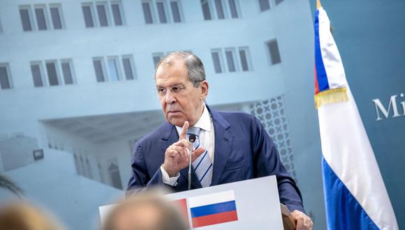 Serguei Lavrov, canciller de Rusia. (Foto: EFE)