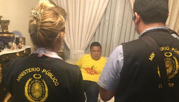 Juan Sotomayor, ex alcalde del Callao, fue detenido por estar presuntamente implicado en actos de corrupción. (Difusión)