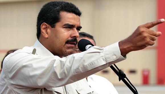 Maduro declaró en el aeropuerto de Maiquetía, antes de partir de Lima. (EFE)