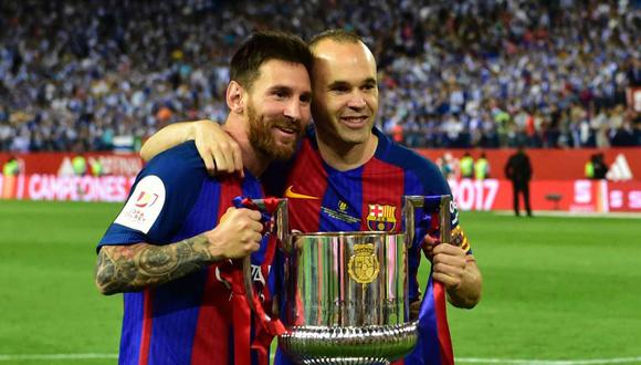 Lionel Messi ganó todo con el Barcelona al lado de Andrés Iniesta. (Foto: Agencias)