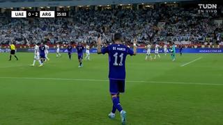 Argentina vs. Emiratos Árabes Unidos: Di María se lució con golazo para firmar el 2-0 en amistoso [VIDEO]