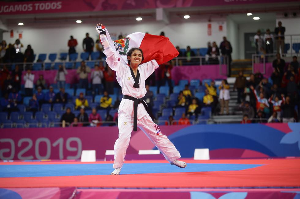 Parapanamericanos Lima 2019: Leonor Espinoza conquistó medalla de oro en parataekwondo. (Jesús Saucedo)