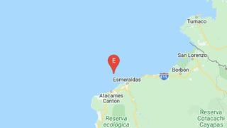 Ecuador: sismo de magnitud 6,2 se sintió en la zona de Esmeraldas sin generar alerta de tsunami