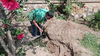 Chaclacayo: Familia intentó sepultar a su muerto frente a su casa porque cementerios están llenos