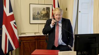 Boris Johnson, “estable” y con “buen ánimo” en cuidados intensivos