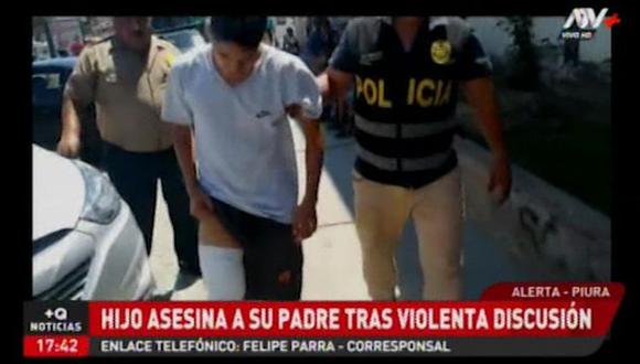 Carlos Cruz Zapata asesinó a su padre al ver que su madre era agredida. (ATV+)