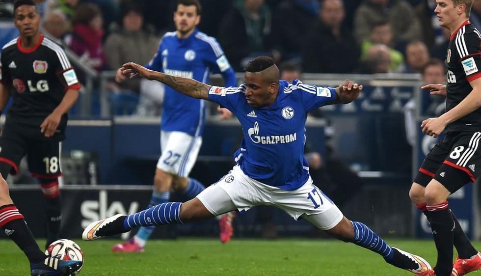Farfán volvió a jugar en el Schalke 04 tras casi un año de inactividad. (AFP)