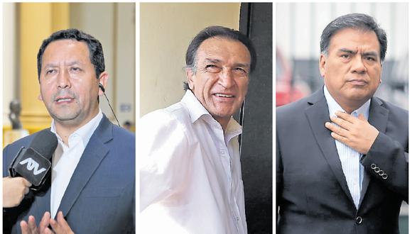 Flores, Becerril y Velásquez deberán esclarecer sus presuntos nexos con la red delictiva. (Perú21)