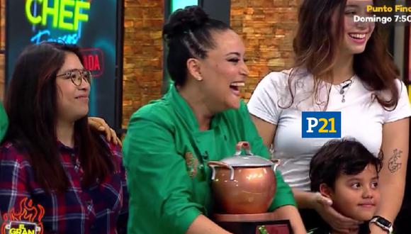 Mariella Zanetti ganó la tercera temporada de 'El Gran Chef Famosos'. (Foto: Captura Latina Televisión)