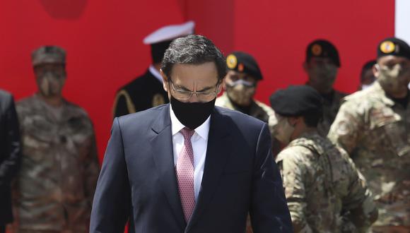 Presidente Martín Vizcarra afronta hoy lunes segundo pedido de destitución (Foto: Britanie Arroyo)