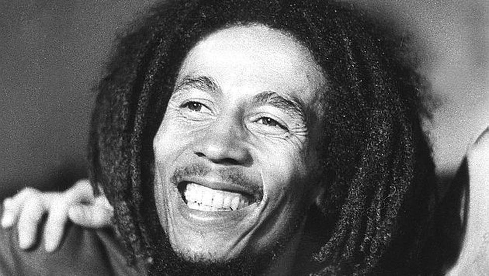 Bob Marley jugaba de volante. (AFP)