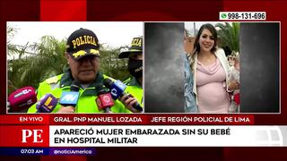 Gabriela Sevilla apareció sin “su bebé” en Hospital Militar, informó la PNP: “Está en shock”