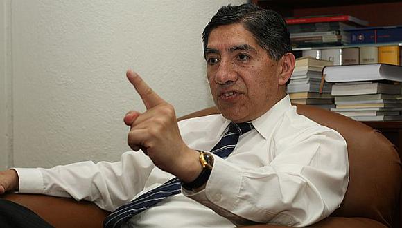 Avelino Guillén aclara que en el caso Fujimori no se inventó ningún delito. (USI)