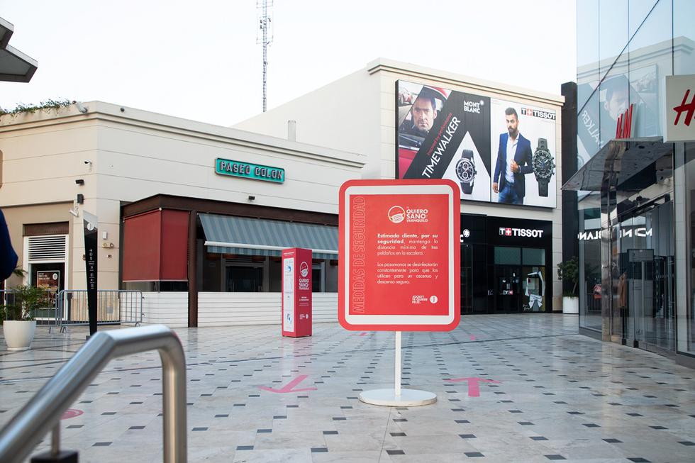 El centro comercial Jockey Plaza  reabrirá sus puertas  este lunes en el marco de la reactivación económica. (Foto: Jockey Plaza)
