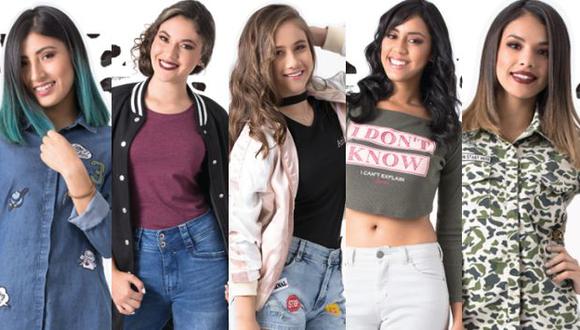 Valerie Guibovich, Tatiana Cervantes, Vanessa Sánchez, Bianca Olaya y  Nicole Torrejón forman parte de la campaña 'Chicas Reales'.