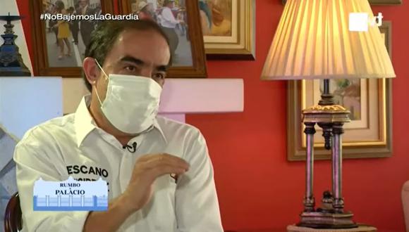 Yonhy Lescano dijo que hay personas que han usado cañazo y sal para "controlar" el coronavirus. La OMS ha descartado esta información. (TV Perú)