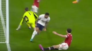 Manchester United vs. Tottenham: ‘Cuti’ Romero se burla de Maguire por marcar un autogol