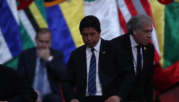 La presencia de la OEA en el Perú se da luego del pedido del Gobierno de Pedro Castillo. (Foto: Alessandro Currarino | Archivo GEC)