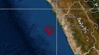 Áncash: sismo de magnitud 4,1 se reportó en Chimbote, señala IGP