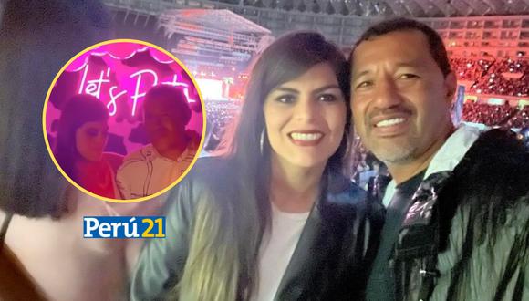 Roberto ‘El Chorri’ Palacios y su esposa Karla Quintana se lucen más enamorados que nunca. (Foto: Instarándula / @chorripalacios10)