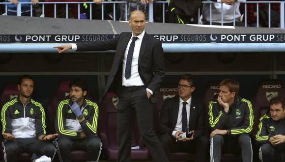 Zinedine Zidane admite que para Real Madrid es “difícil” ganar la Liga española. (EFE)