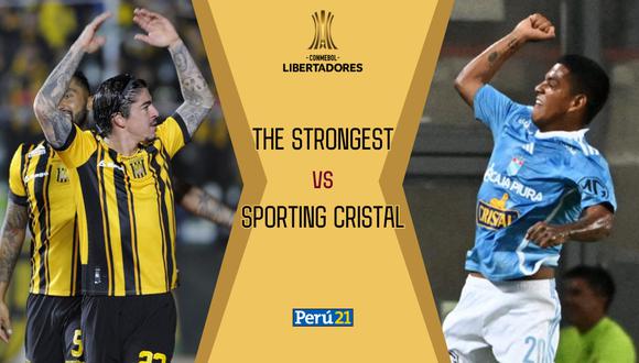 The Strongest vs Sporting Cristal por la fecha 5 del Grupo D de la Copa Libertadores (Fotos: AFP).