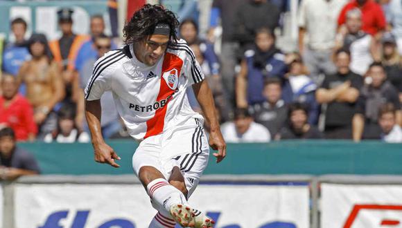 Radamel Falcao volvería a River Plate y buscaría dejar el Galatasaray. (Foto: AFP)