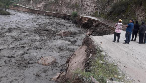 Policía de Carreteras informó del estado de las vías afectadas por lluvias (Foto: Cortesía)