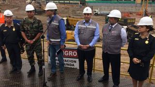 Ministros del Interior y Economía supervisan obras del nuevo hospital para la Policía Nacional [FOTOS Y VIDEO]