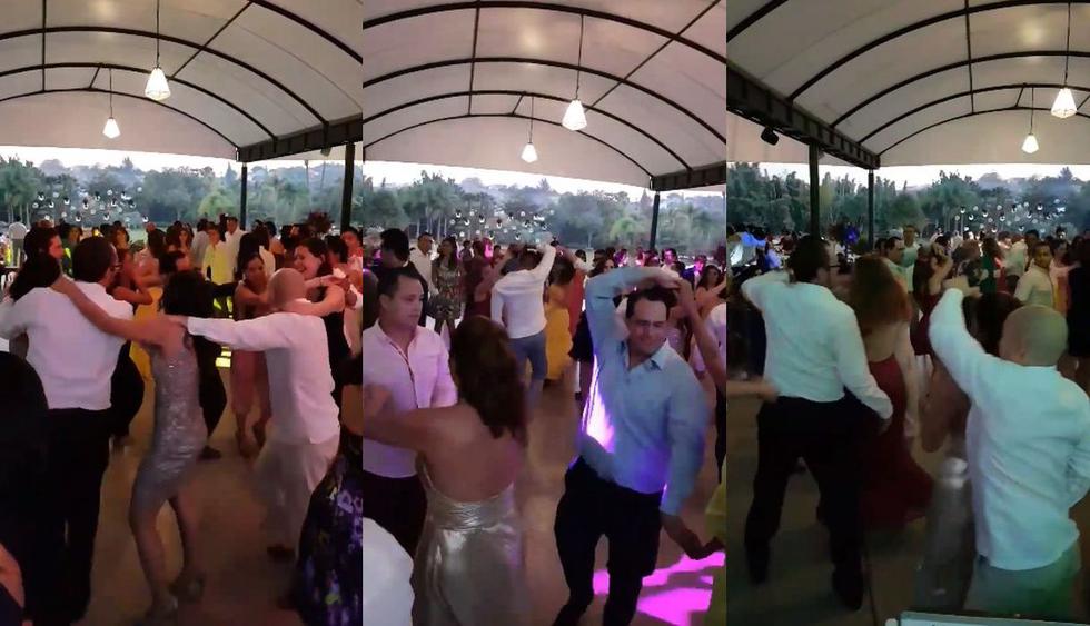 Los invitados de una boda en México protagonizaron una sensacional coreografía que fue subida como video a Facebook y se volvió viral con 32 millones de reproducciones. (Foto: captura)