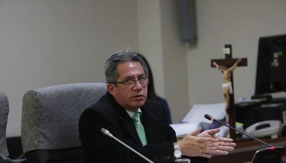 El juez supremo Aldo Figueroa Navarro se inhibió del caso Keiko Fujimori. (Foto: GEC)