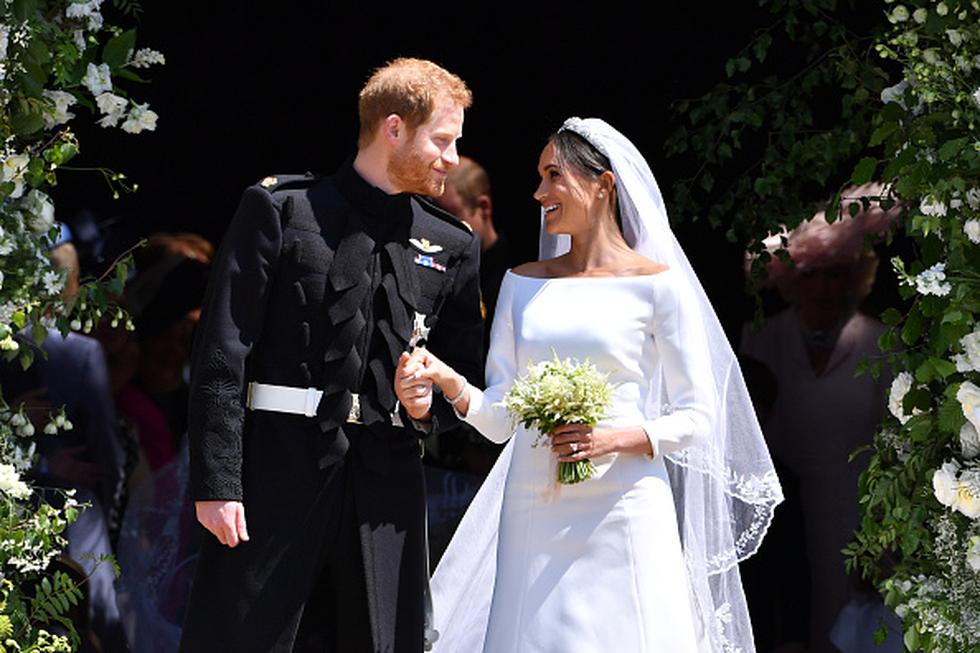 Boda real: príncipe Harry y la actriz Meghan Markle (Getty Images)
